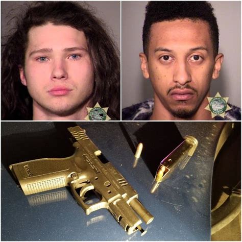 2 Men Arrested Golden Gun Seized By Police Portland Or Patch