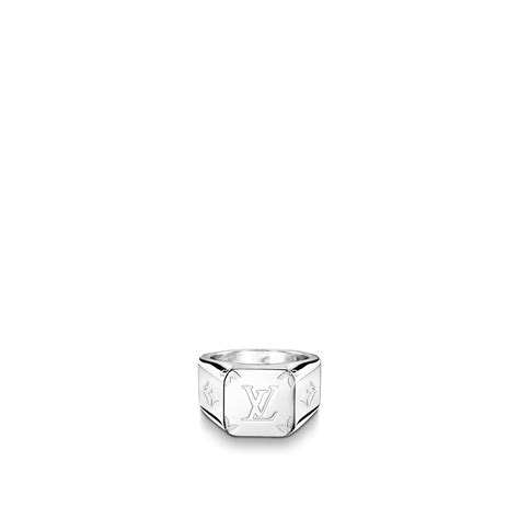 Monogram Signet Ring S00 Fashion Jewelry Louis Vuitton