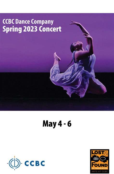 Spring 2023 Dance Concert Ccbc Performing Arts