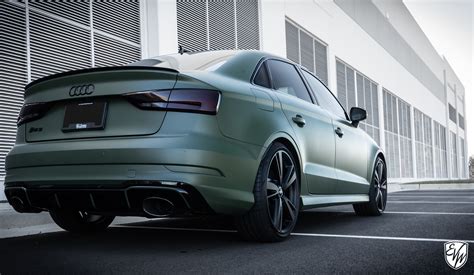 Audi Rs3 Matte Military Green Rs1