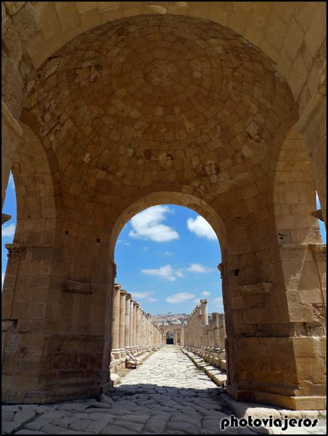 La Antigua Ciudad Romana De Jerash En Jordania PhotoViajeros Los