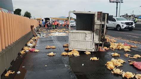 Adi S A Las Pechugas Empanizadas Se Registra Volcadura De Camioneta