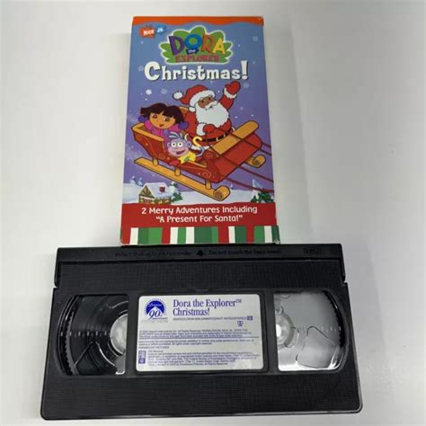 Dora The Explorer Christmas Vhs Nick Jr Holiday Works Sexiz Pix