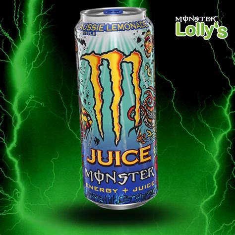 Lolly's | Monster Energy Aussie Lemonade - 500 mL - Energisante