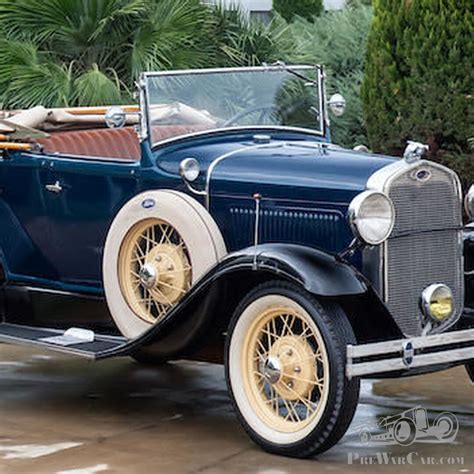 Car Ford Model A Deluxe Roadster 1930 For Sale PreWarCar