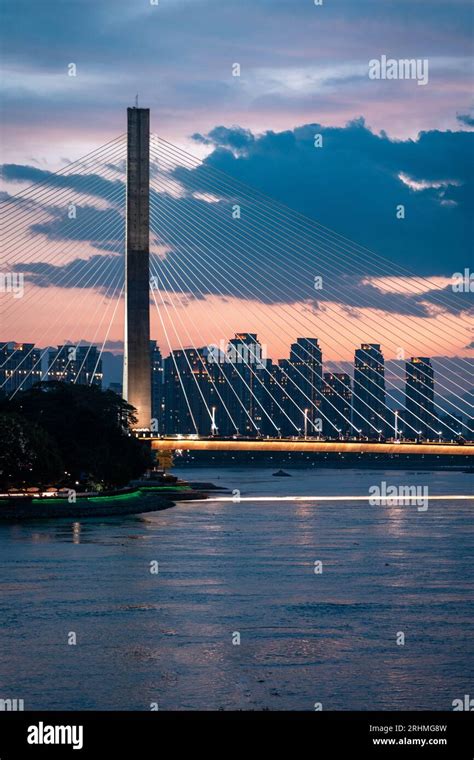 Fuzhou City skyline at night Stock Photo - Alamy