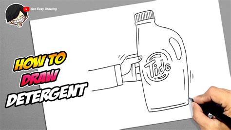 How To Draw Detergent Youtube