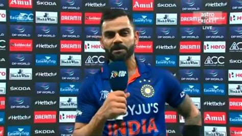 Virat Kohli Interview After St Century Virat Kohli Interview Today