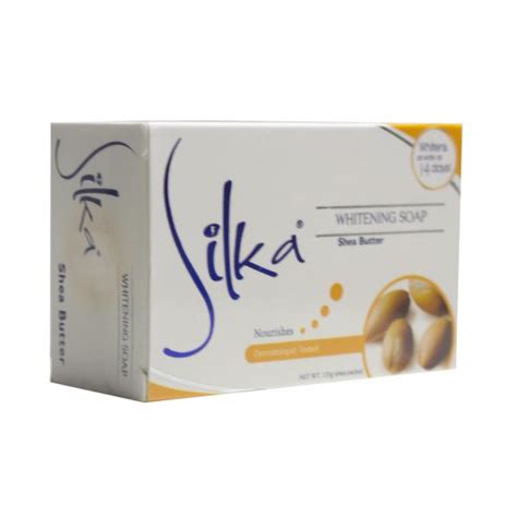 Queue Silka Shea Butter Whitening Soap Dermatologist Tasted Jiomart