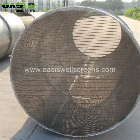 Wedge Wire Passive Water Intake Screens For Drinking Water Plants