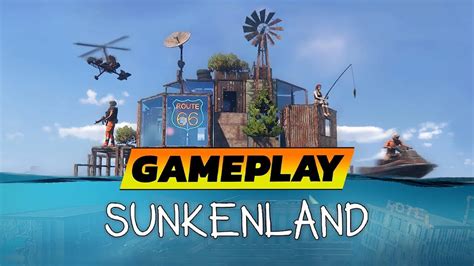 SUNKENLAND SURVIVAL GAMEPLAY EXPERIENCE CO OP BUILD CRAFT SURVIVE