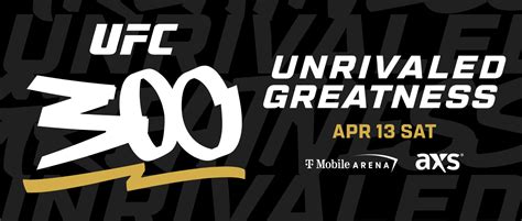 UFC 300 | T-Mobile Arena