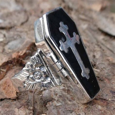 Sarg Silber Ring Giftring Er Silber Gothic Schmuck