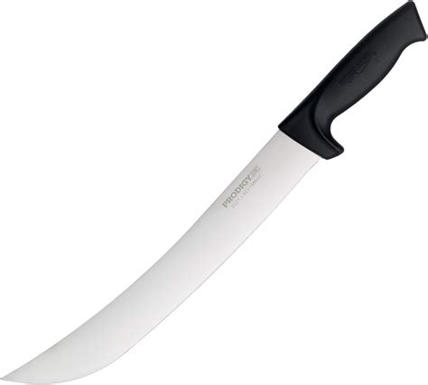 Prodigy Series Inch Cimeter Breaking Knife With Curved Blade High