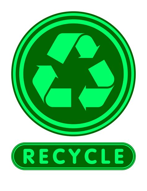 Printable Recycling Labels