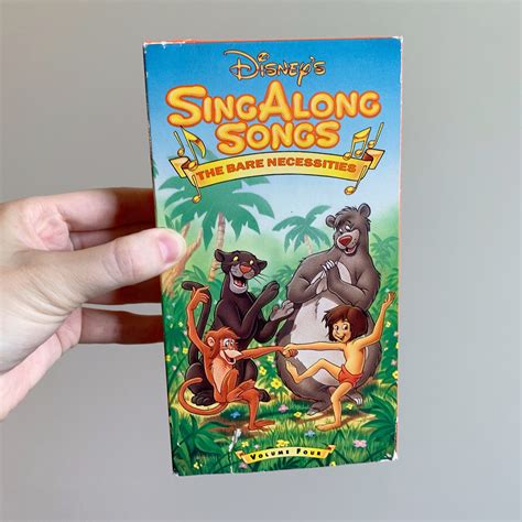 Buy Disneys Sing Along Songs The Bare Necessities Vhs 51 Off