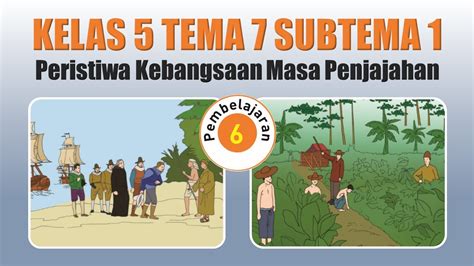 Pembelajaran Kelas Tema Subtema Pembelajaran Youtube