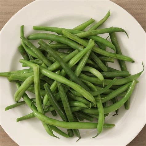 Microwaved Fresh Green Beans Recipe Eatingwell