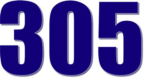 О числе 305 – триста пять, математические свойства, перевод, склонение ...