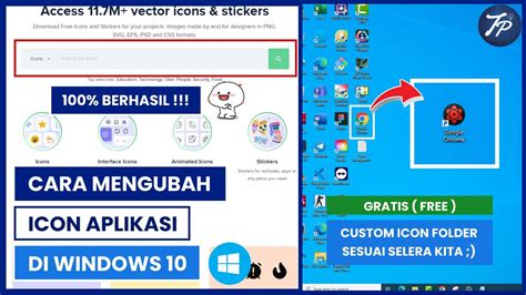 Cara Mengubah Icon Aplikasi Di Laptop Atau Pc Windows Ubah Icon