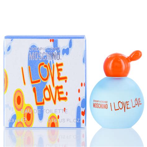 I Love Lovemoschino Edt Splash Mini 017 Oz 50 Ml W Sample Not