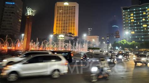 Sudirman Thamrin Ditutup Saat Malam Tahun Baru Berikut Skema