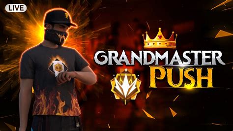 Grandmaster Rank Push Free Fire Live In Telugu Garena Free Fire