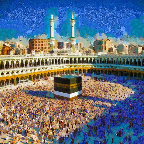 Kabah Kaaba Digital Art By Islamprint Dotcom Fine Art America