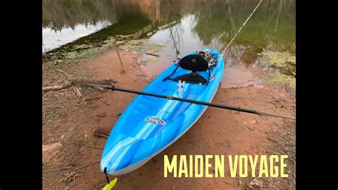 Maiden Voyage On My Pelican Challenger 100 Angler Kayak Fishing