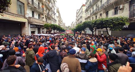 Impressionnante Mobilisation Du Hirak Pour Son Deuxi Me Anniversaire