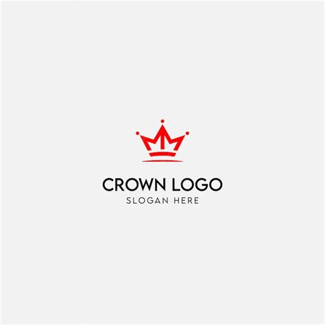 Premium Vector | Crown Logo Design Template