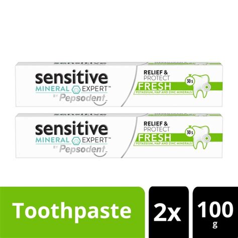 Promo Pepsodent Pasta Gigi Sensitive Mineral Expert Fresh G Isi