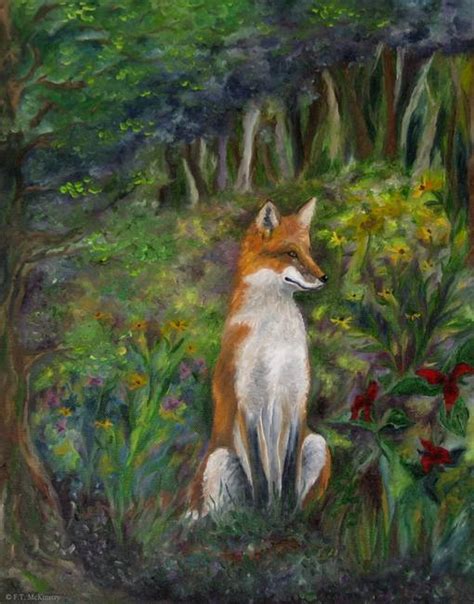 Stunning "Red Fox Painting" Artwork For Sale on Fine Art Prints