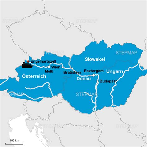 Stepmap Donau Landkarte F R Deutschland