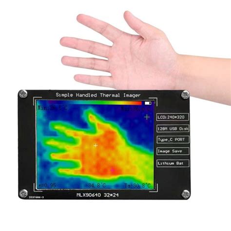 Mlx Simple Handheld Thermal Imager Version Thermal Imaging