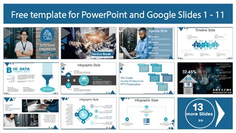 Plantilla De Ingenier A De Sistemas Plantillas Para Powerpoint Y