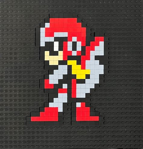 Protoman Bit Grid