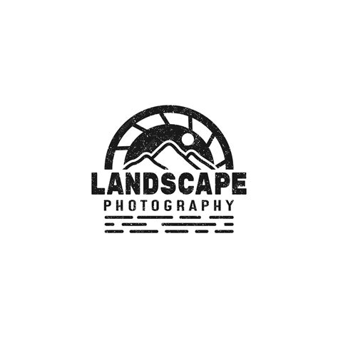 Premium Vector Landscape Photography Logo Design Illustration Premium