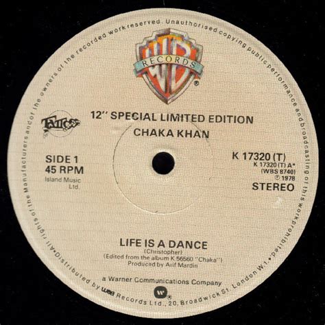 Chaka Khan - Life Is A Dance | Releases | Discogs