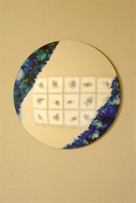 Watercolor Mirror Think Crafts By Createforless Mirror Painting