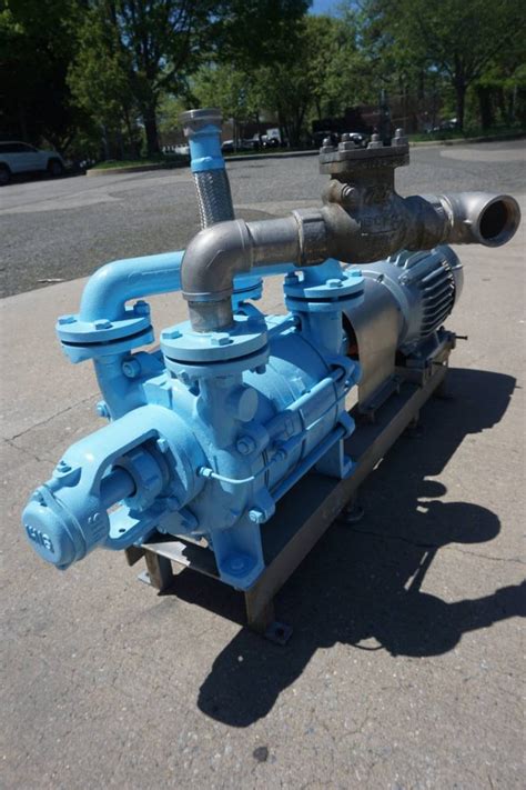 Sihi Hp Liquid Ring Vacuum Pump Hp Motor Wohl Associates