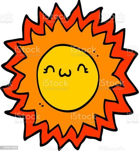 Cartoon Sun Stock Illustration Download Image Now Art Art Product