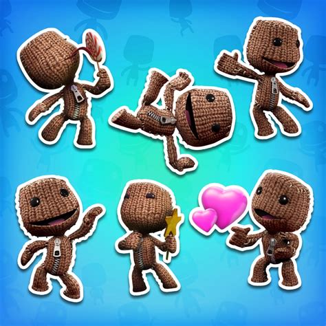 Sackboy A Big Adventure Emote Pack