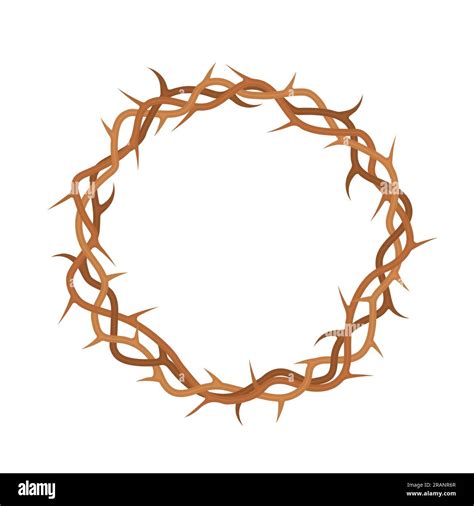 Crown Of Thorns Crucifixion Of Jesus Christ Good Friday Concept