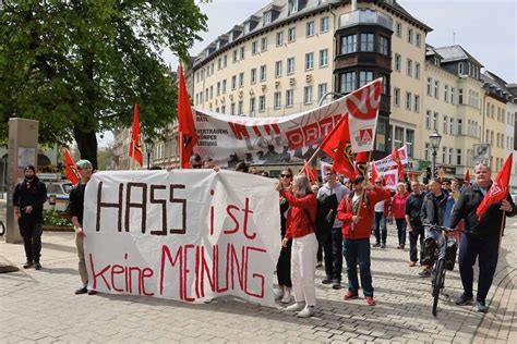 Maikundgebung in Zwickau Gewerkschaft fordert weiteren Feiertag am 8 März