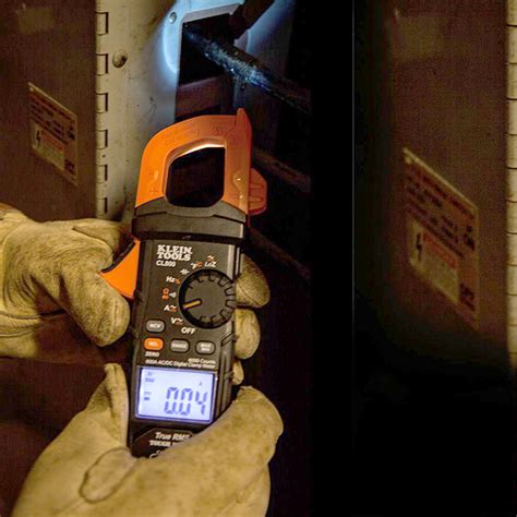 Klein Tools CL800 Digital Clamp Meter AC DC Auto Ranging GME Supply