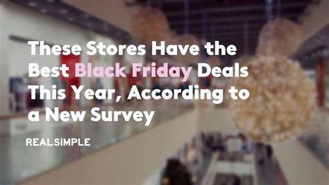 These Stores Have the Best Black Friday Deals This Year, According to a ...