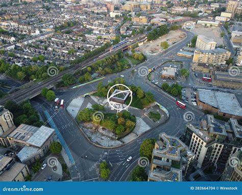 Aerial View of Wandsworth Roundabout in London, UK Editorial Stock ...