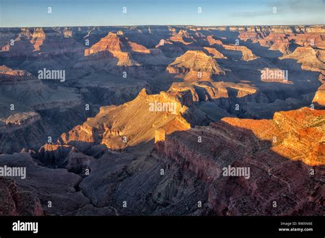 Colorful Cliff Faces And Deep Canyon Views Of Grand Canyon National