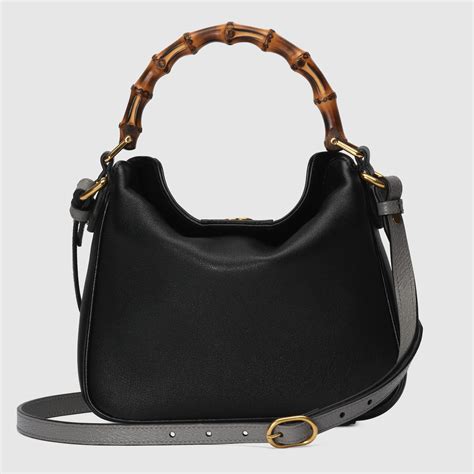 Sac Paule Gucci Diana Petite Taille En Cuir Noir Gucci Be